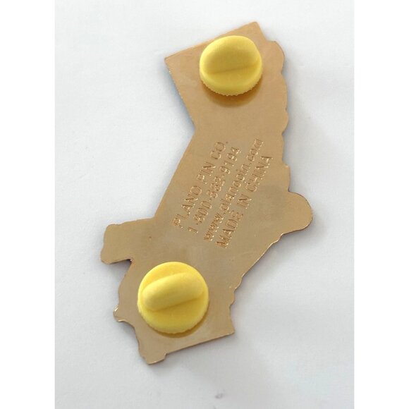 Odyssey of the Mind OM OotM CA California State Enamel Lapel Pin Blue - Picture 3 of 3